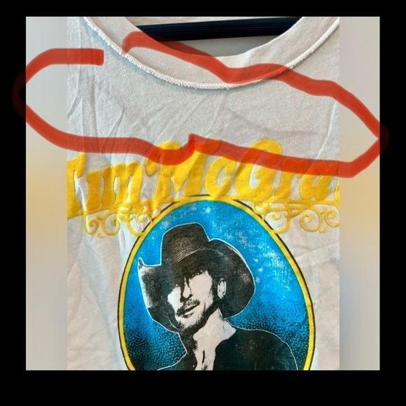 Daydreamer TIM MCGRAW COWBOY REVERSE GF TEE - Picture 3 of 16